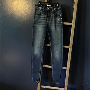 KanCan Women's Deep Indigo Skinny Jeans